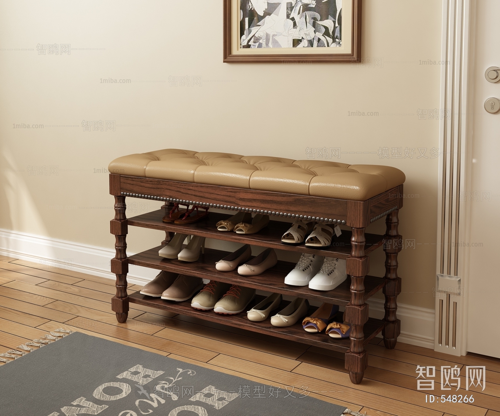 American Style Shoe Cabinet