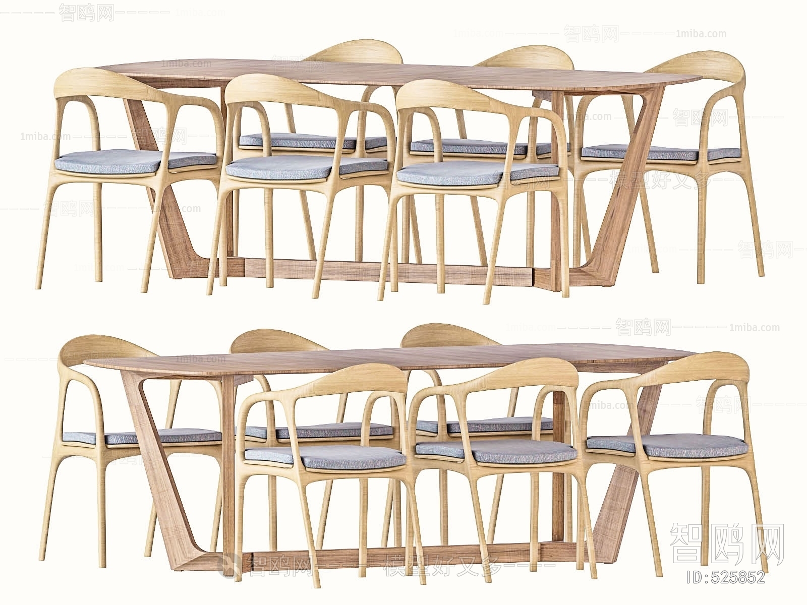 Nordic Style Dining Table And Chairs