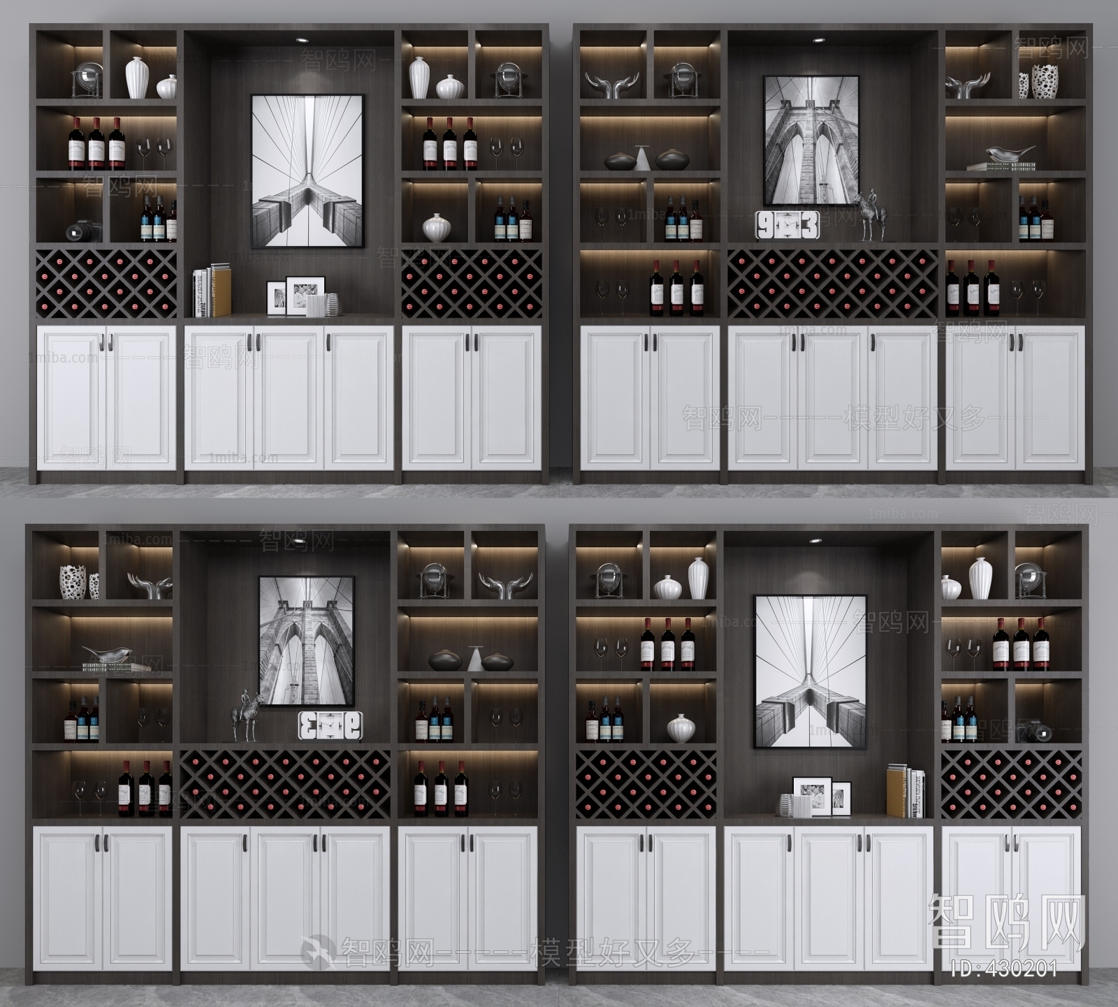 Modern Wine Cabinet