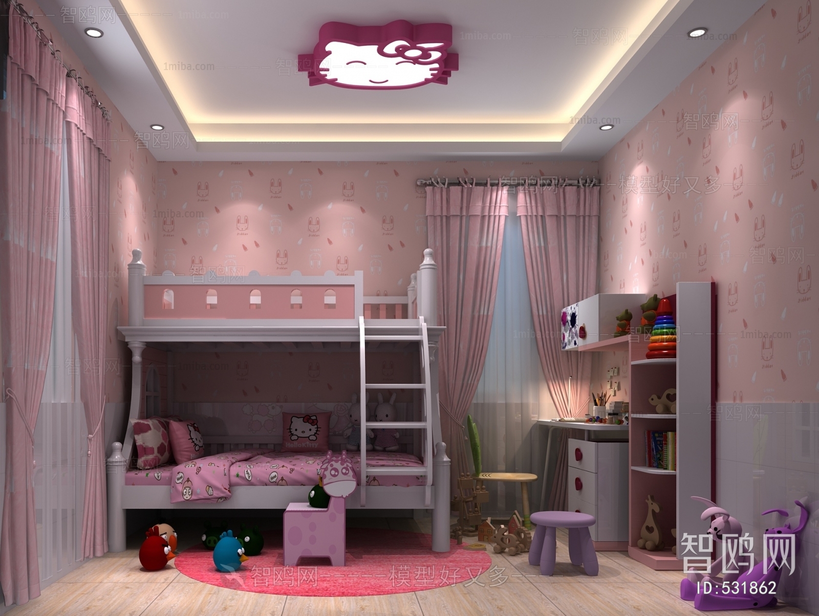 Modern Girl's Room Daughter's Room