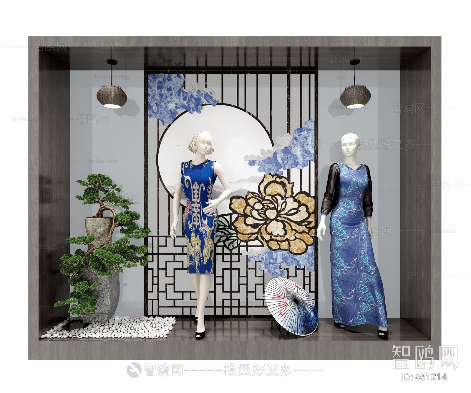 New Chinese Style Shop Window