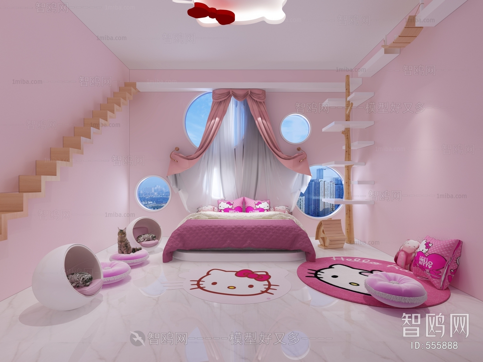 Modern Girl's Room Daughter's Room