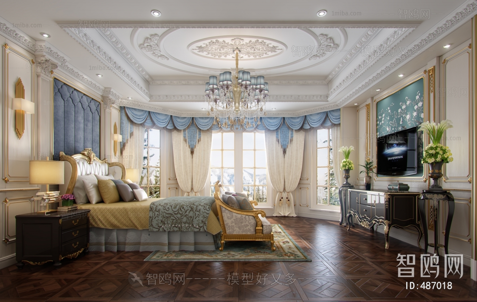 French Style Bedroom