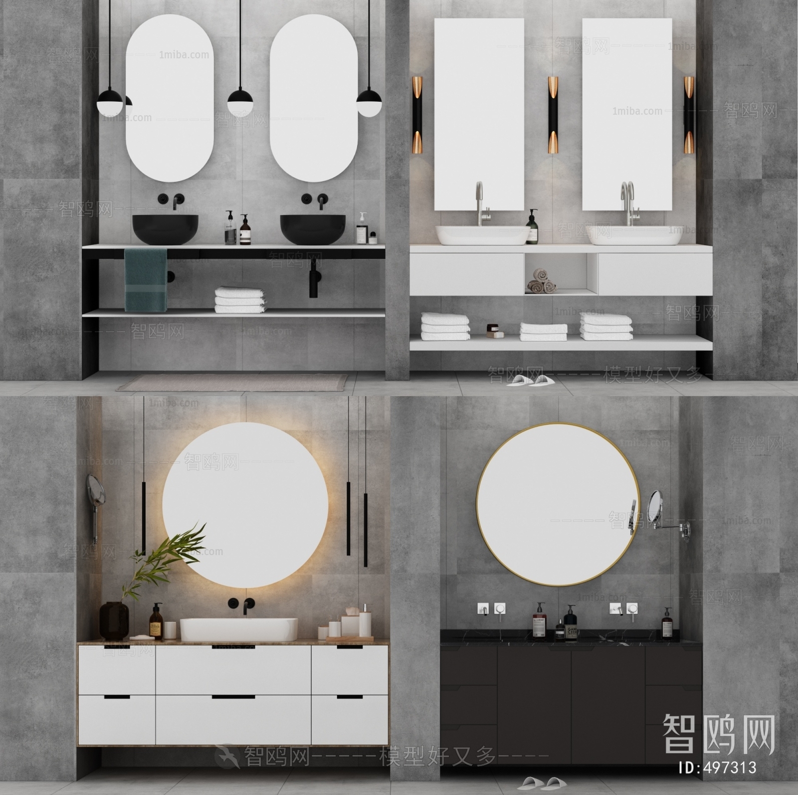 Modern Bathroom Cabinet