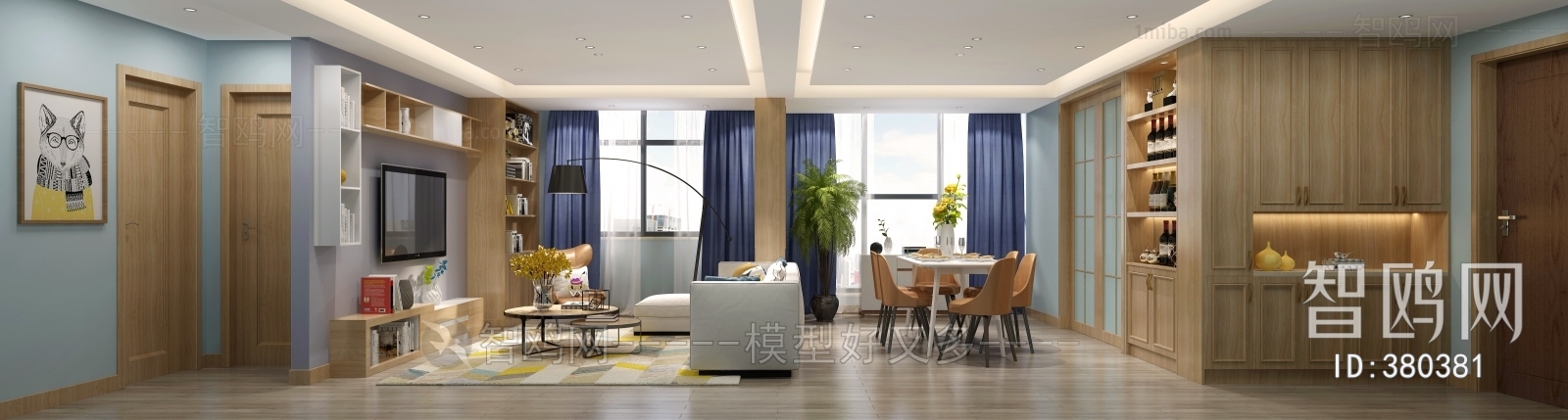 Nordic Style A Living Room