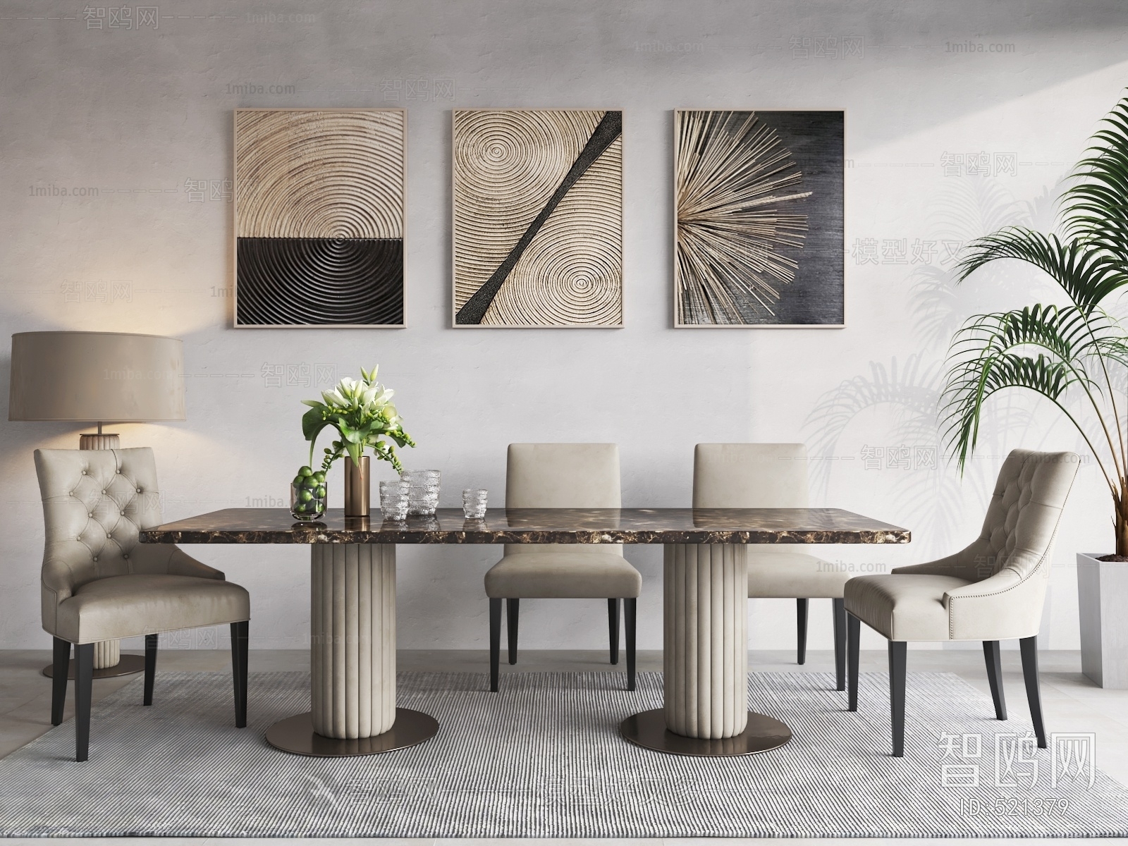 Modern Dining Table And Chairs