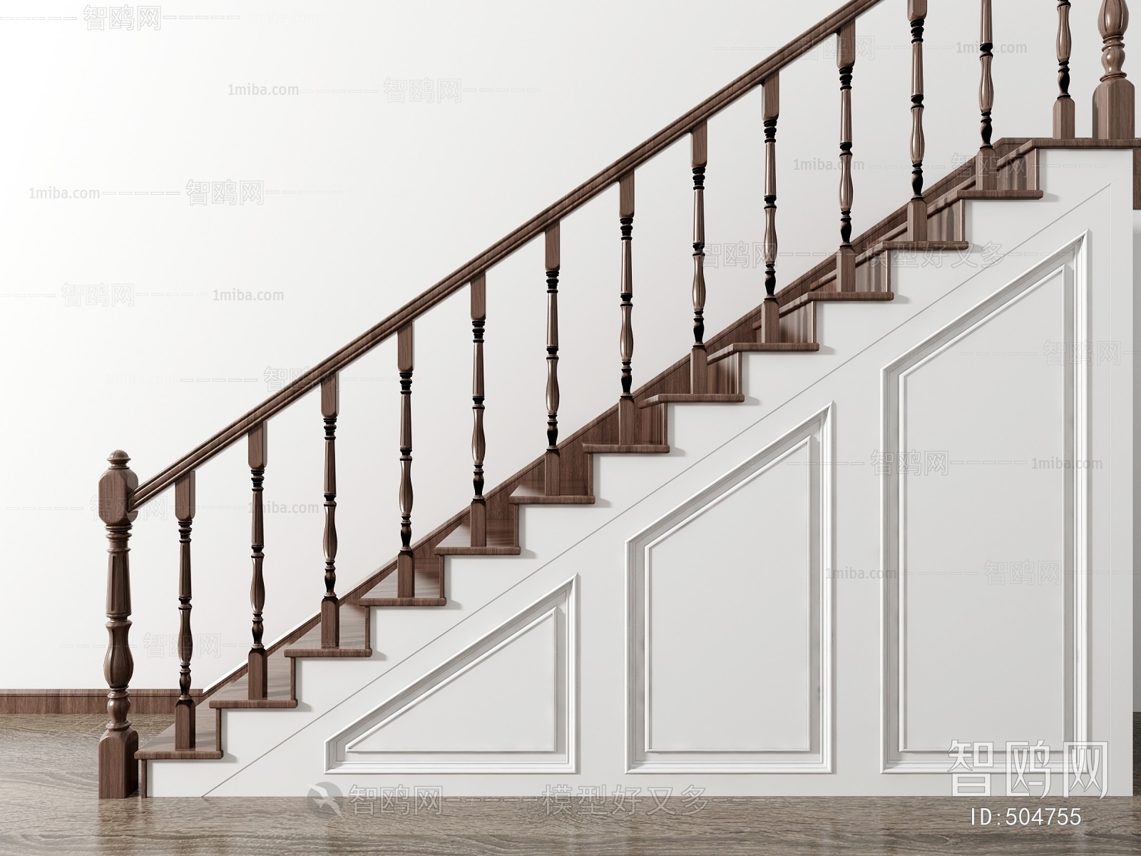 Simple European Style Stair Balustrade/elevator