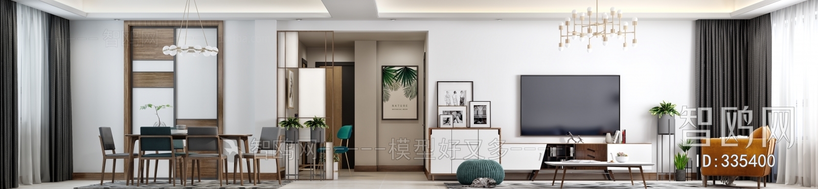 Nordic Style A Living Room