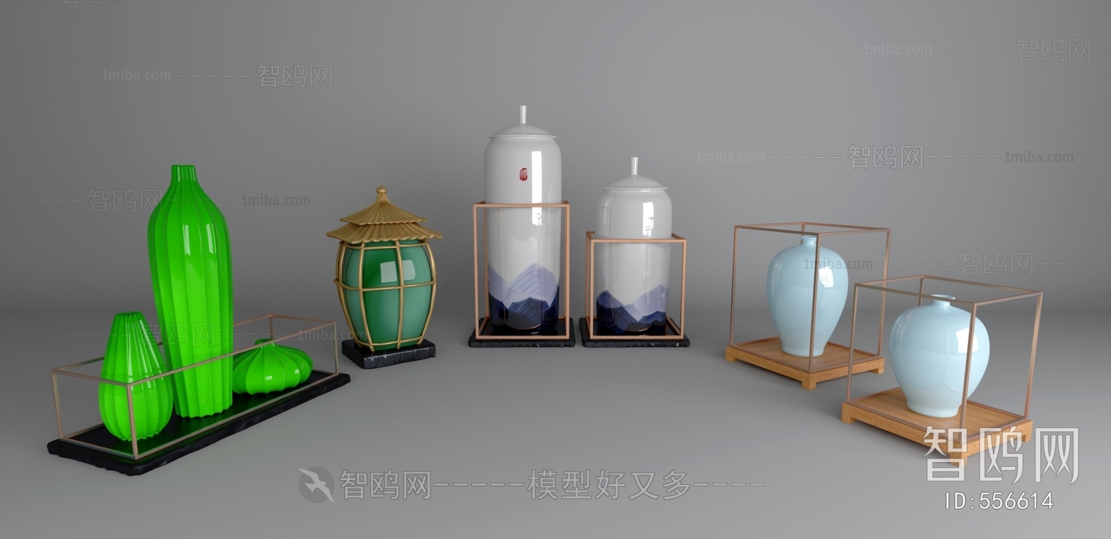 New Chinese Style Decorative Set