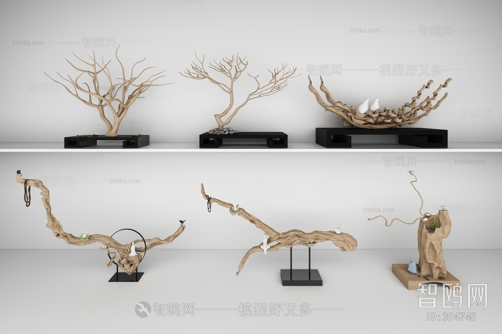 New Chinese Style Root Carving