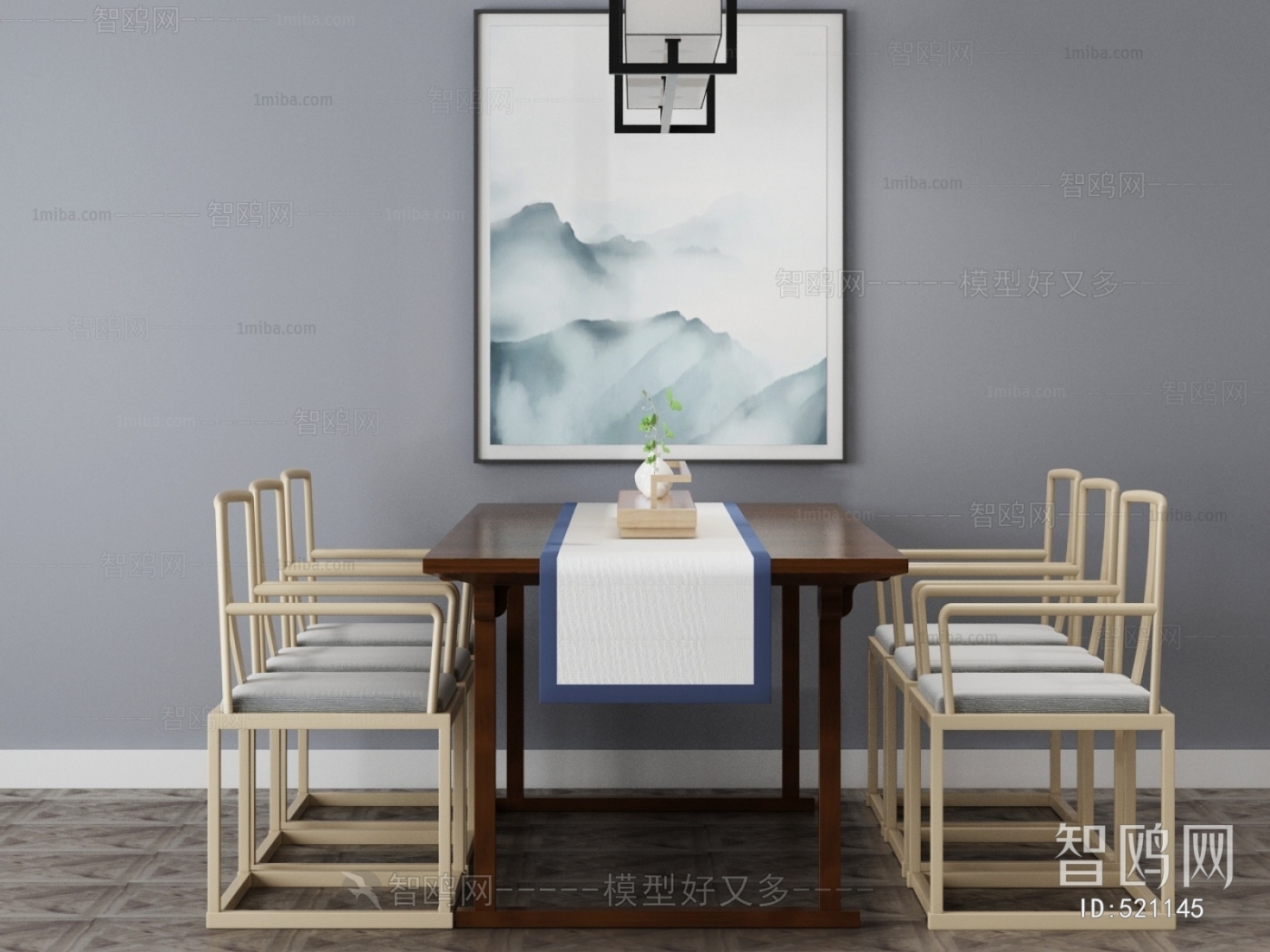 New Chinese Style Dining Table And Chairs