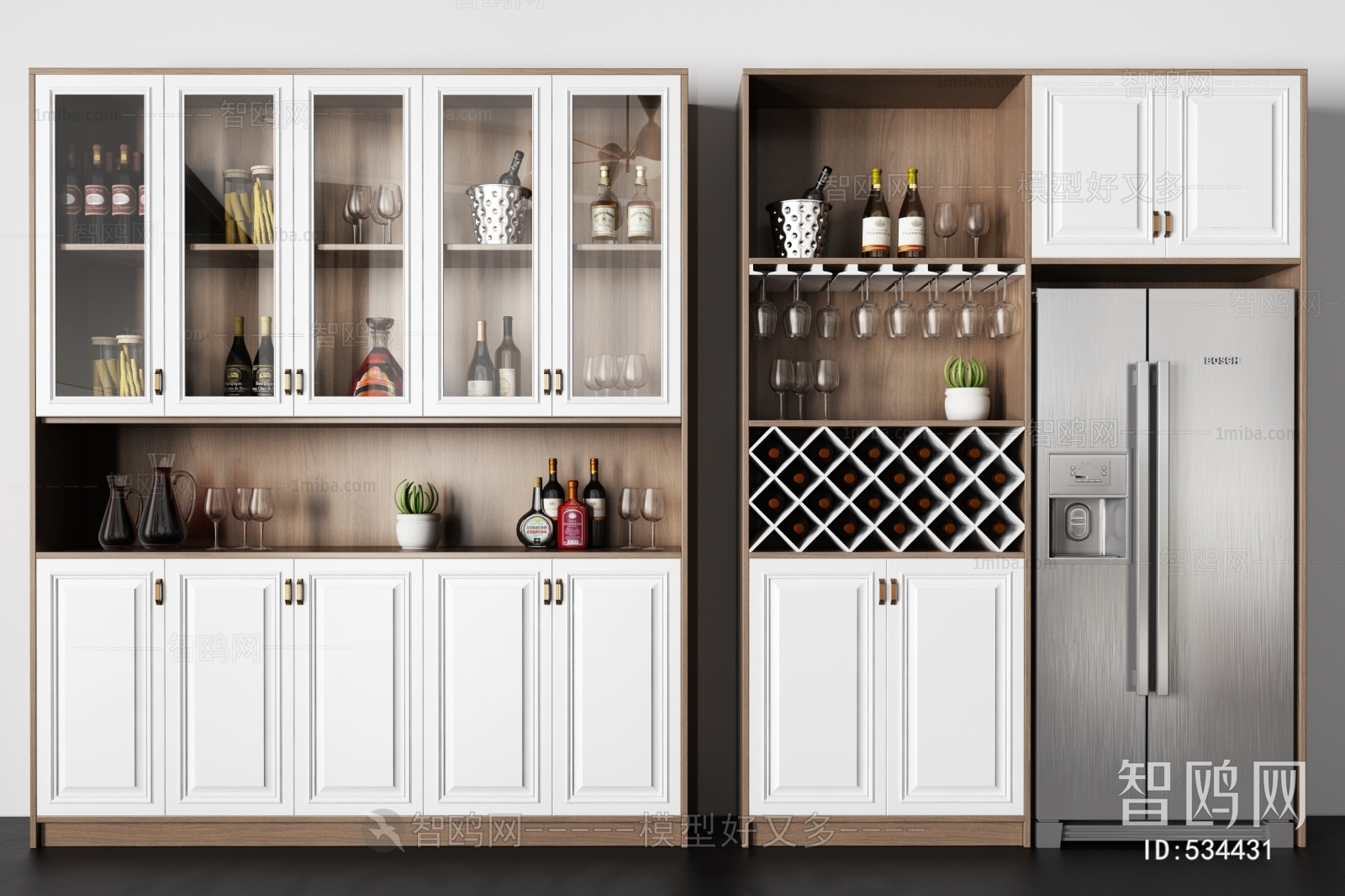 Modern Wine Cabinet