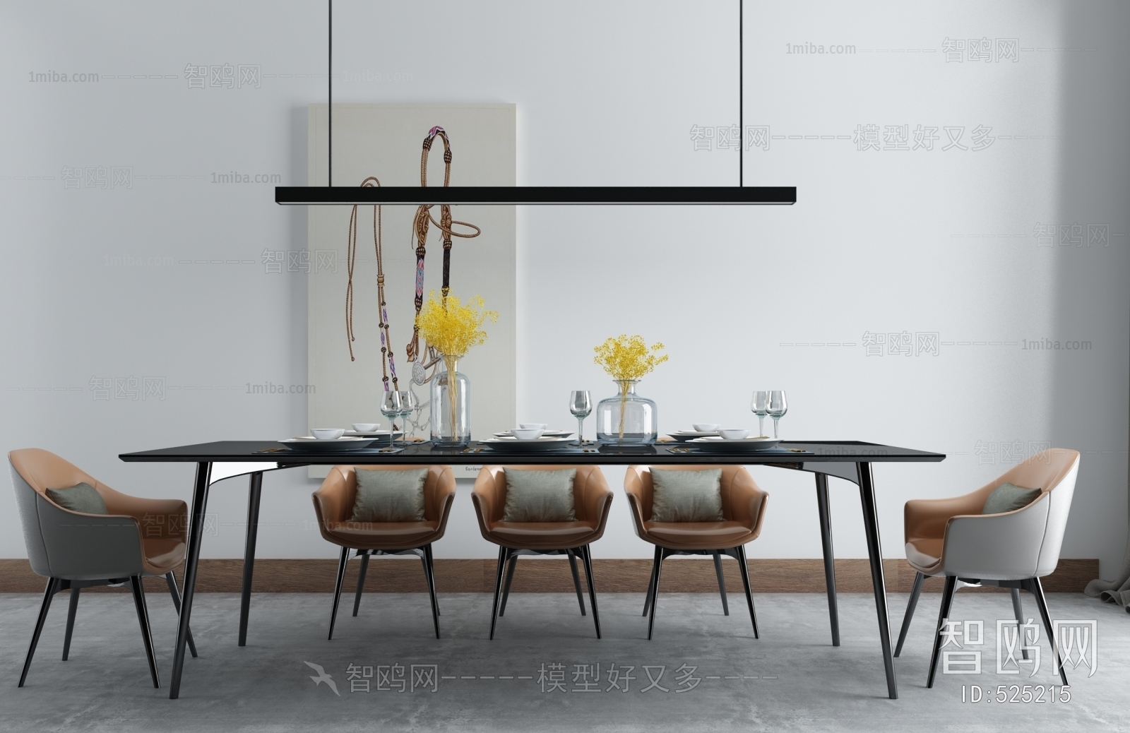 Nordic Style Dining Table And Chairs