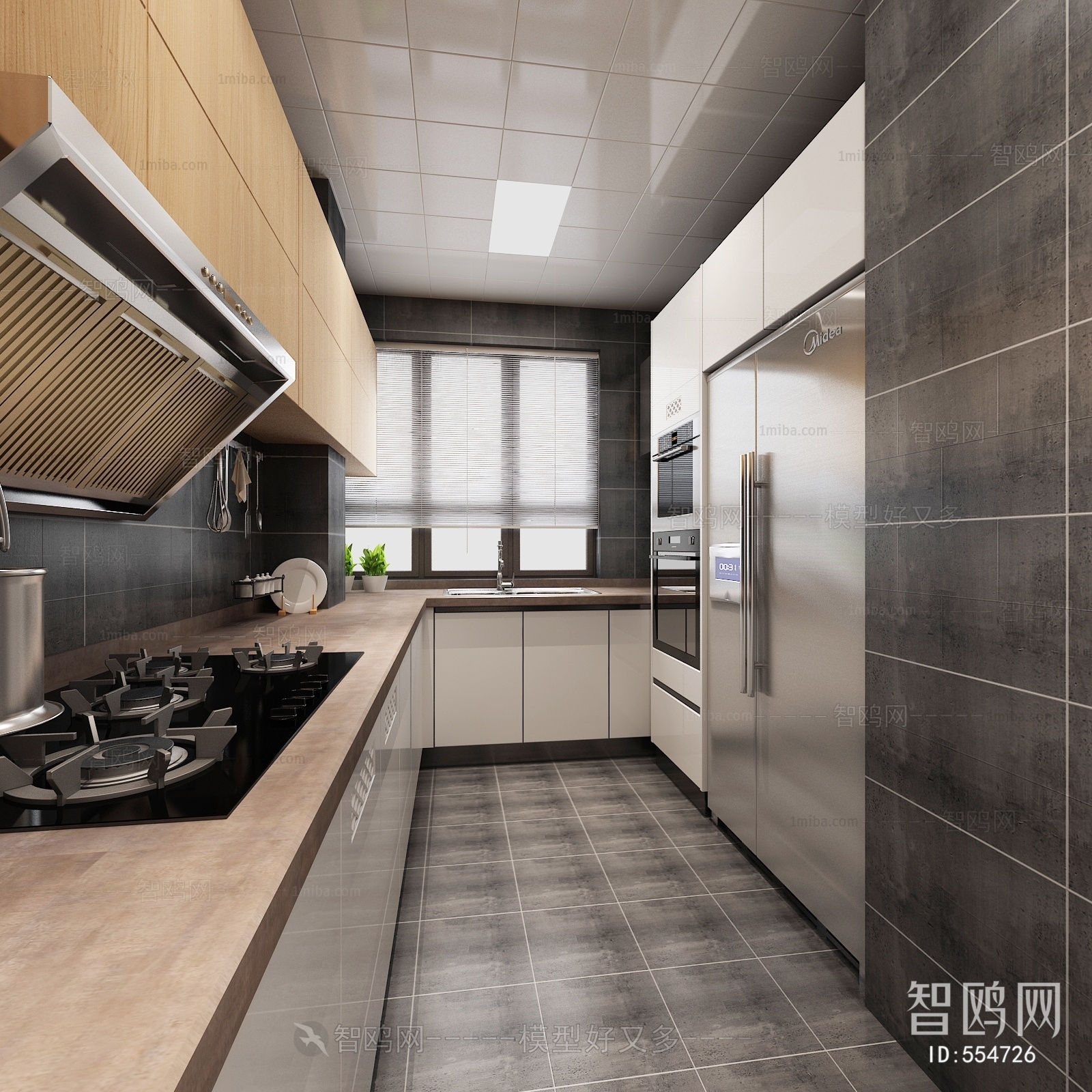 Modern The Kitchen