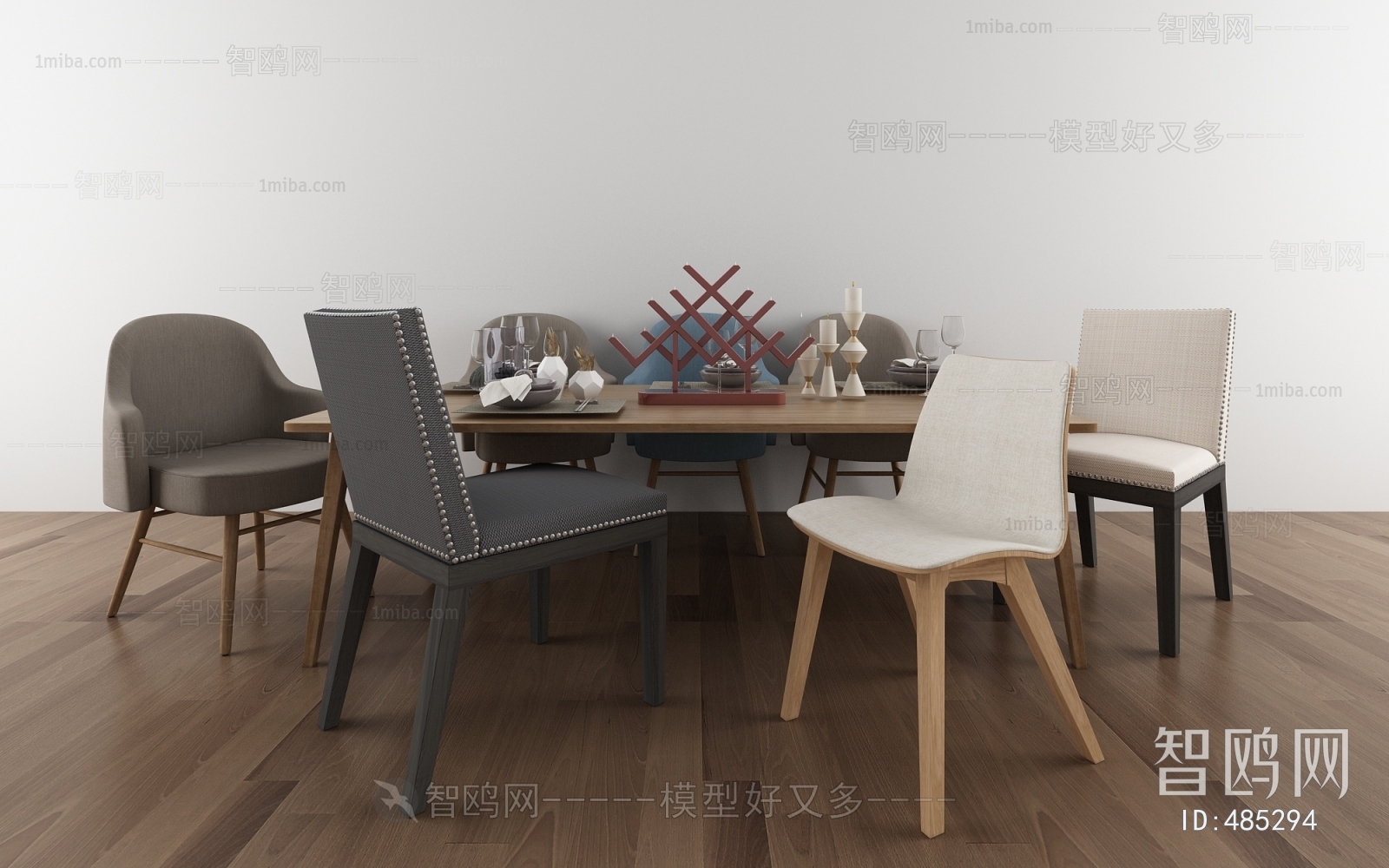 Nordic Style Dining Table And Chairs