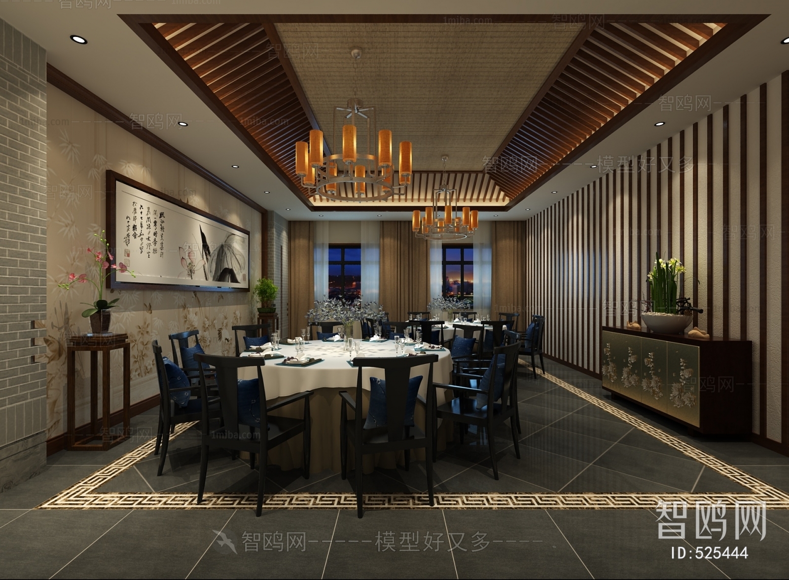 New Chinese Style Restaurant Box