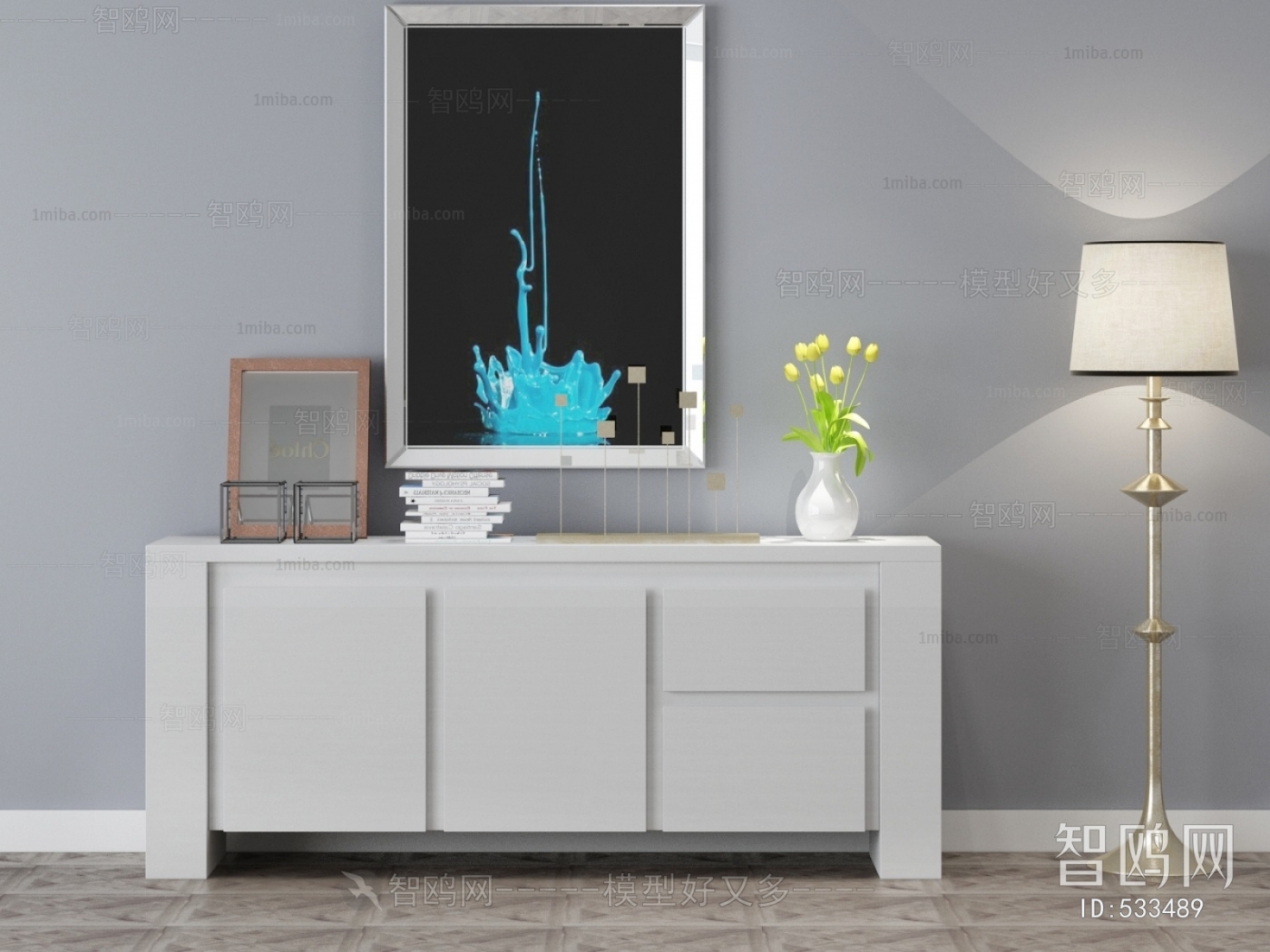 Modern Side Cabinet/Entrance Cabinet