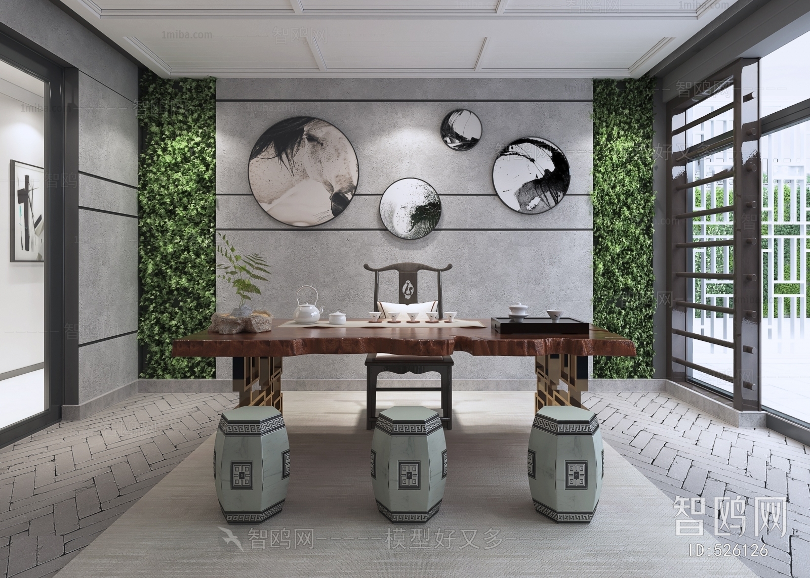 New Chinese Style Tea House