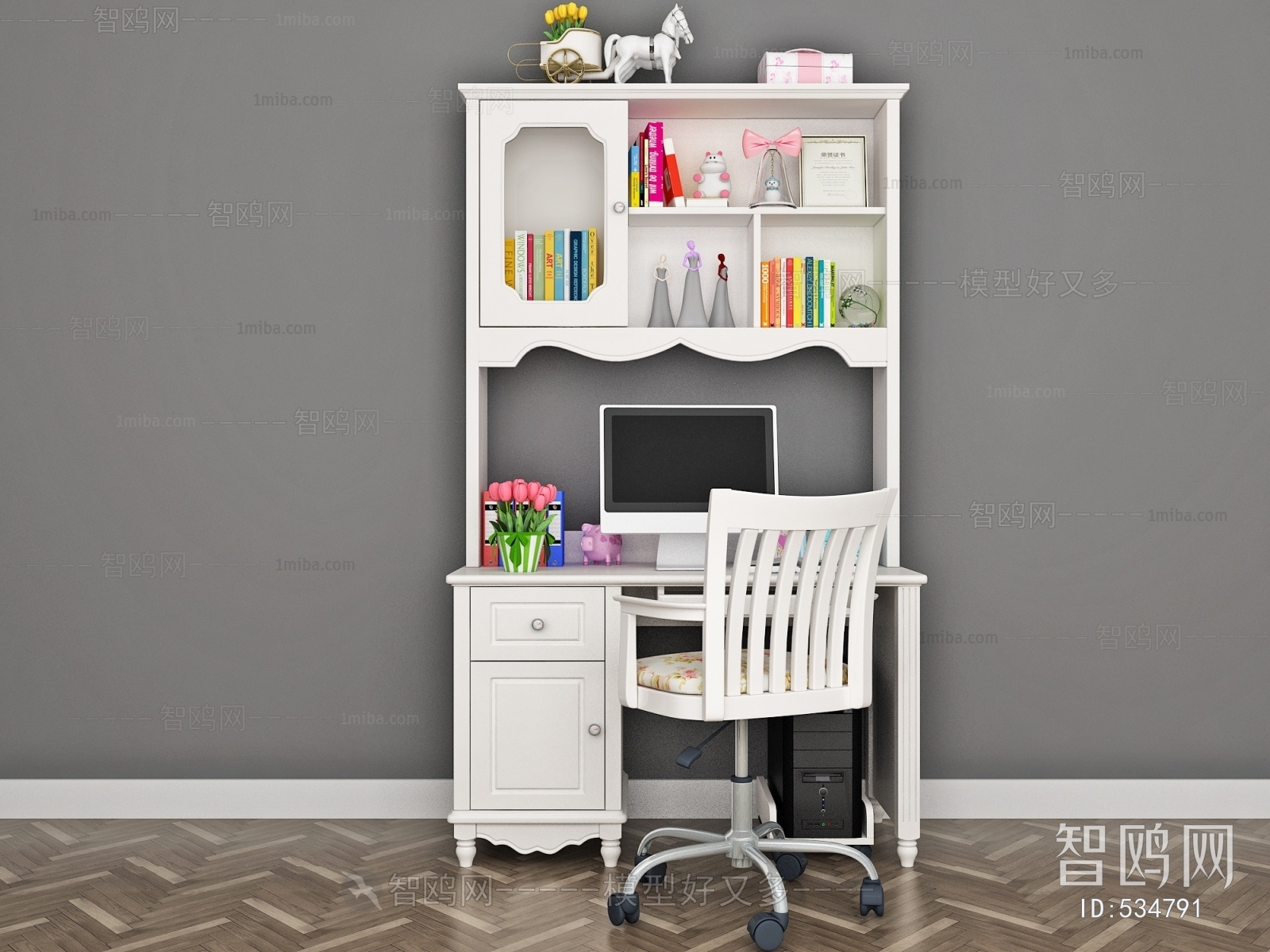 Modern Computer Desk And Chair