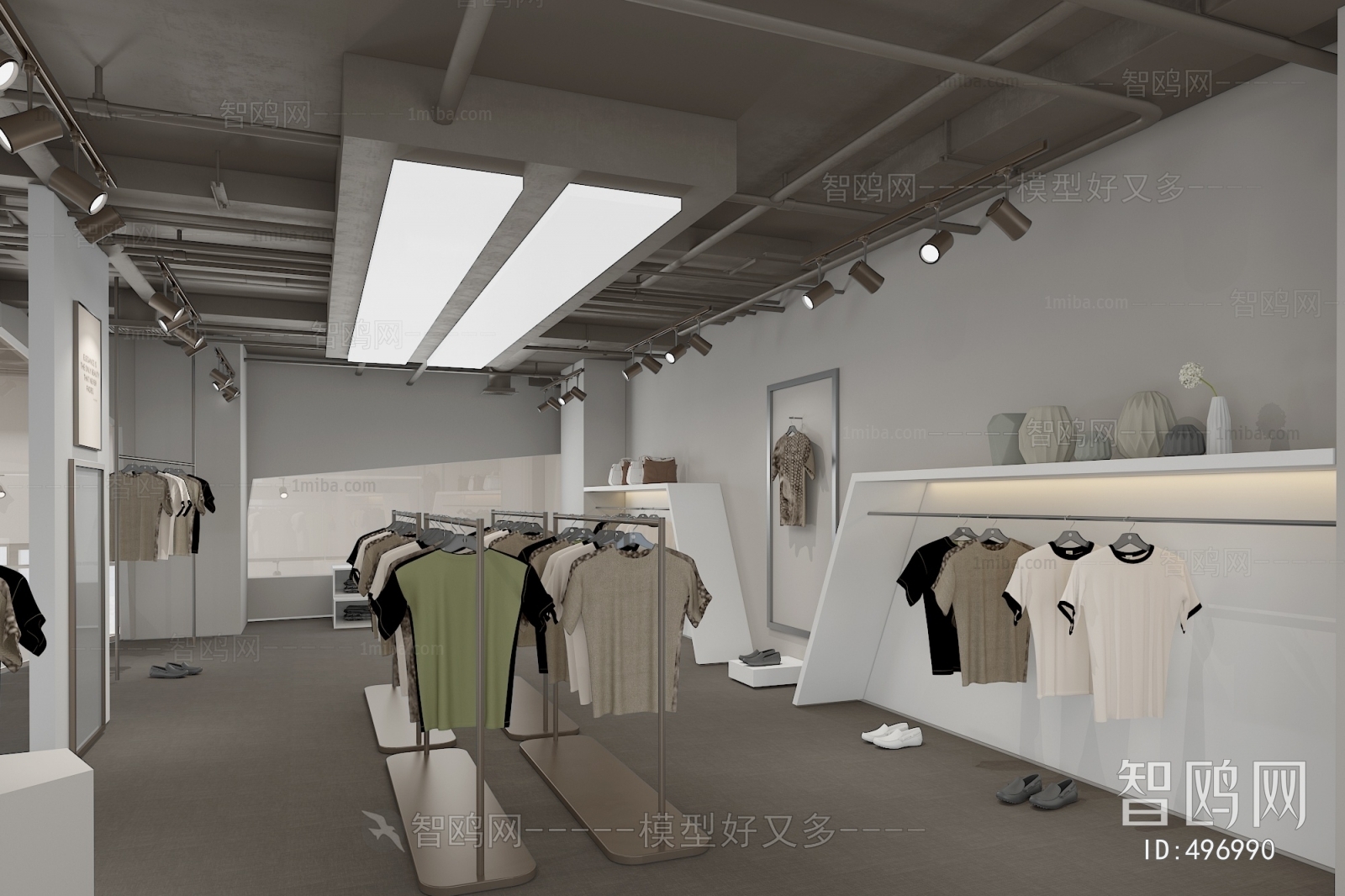 Modern Clothing Store