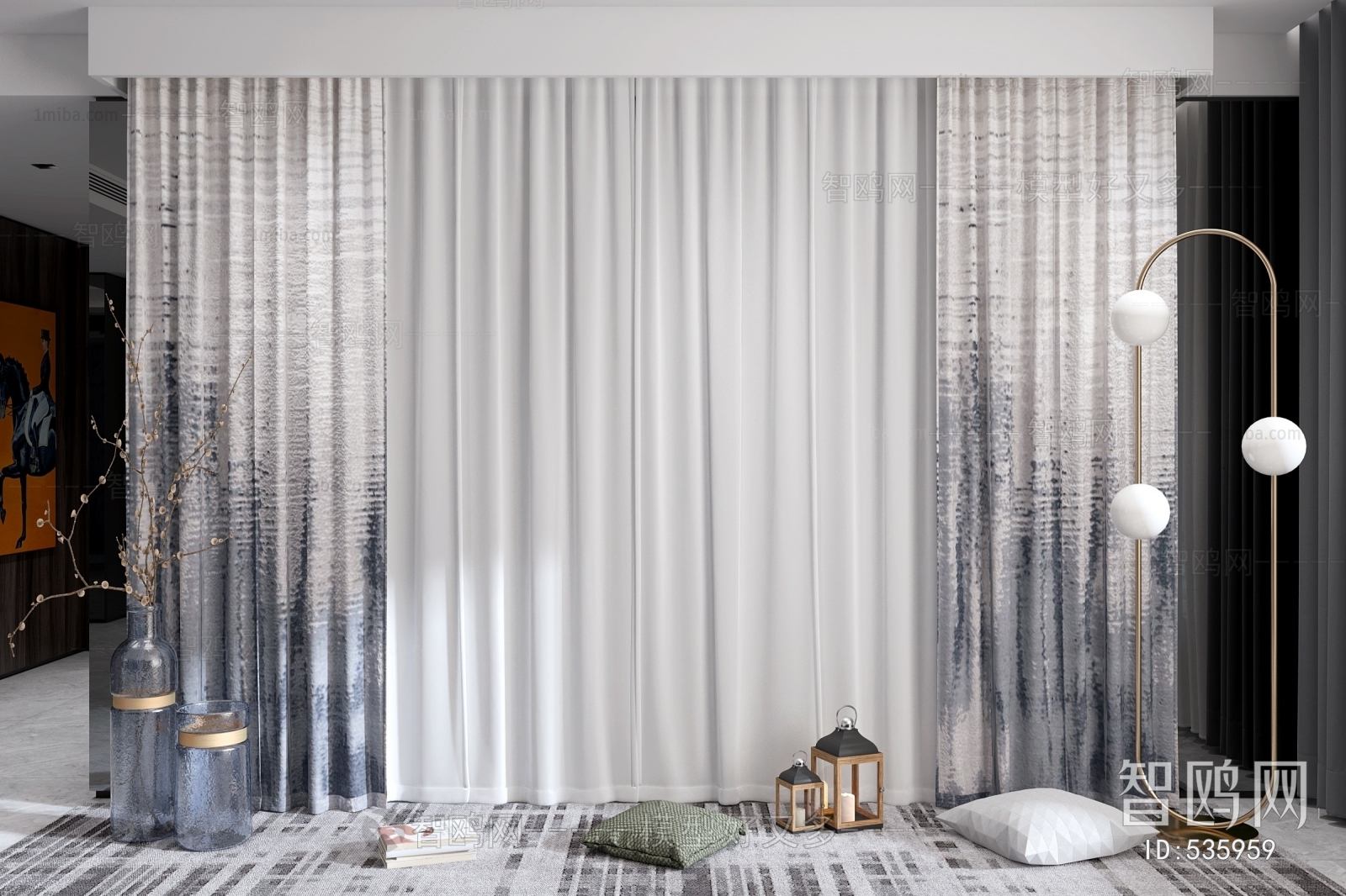 Modern The Curtain