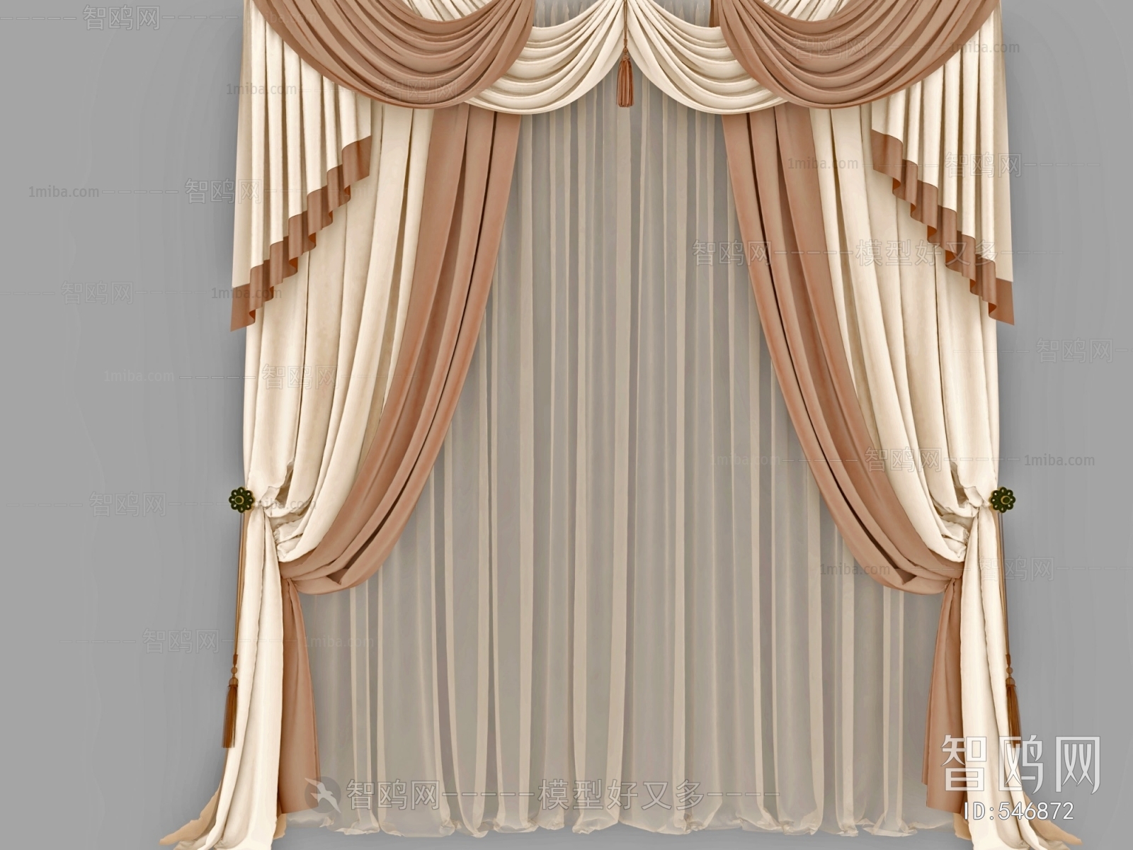 New Chinese Style The Curtain