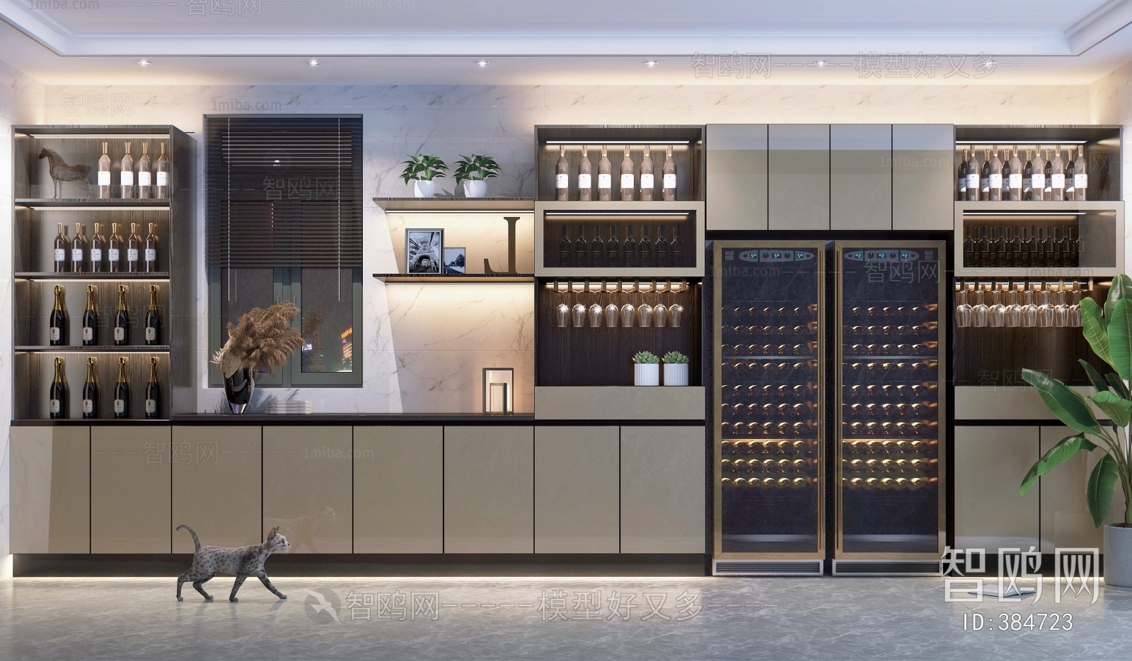 Modern Wine Cabinet