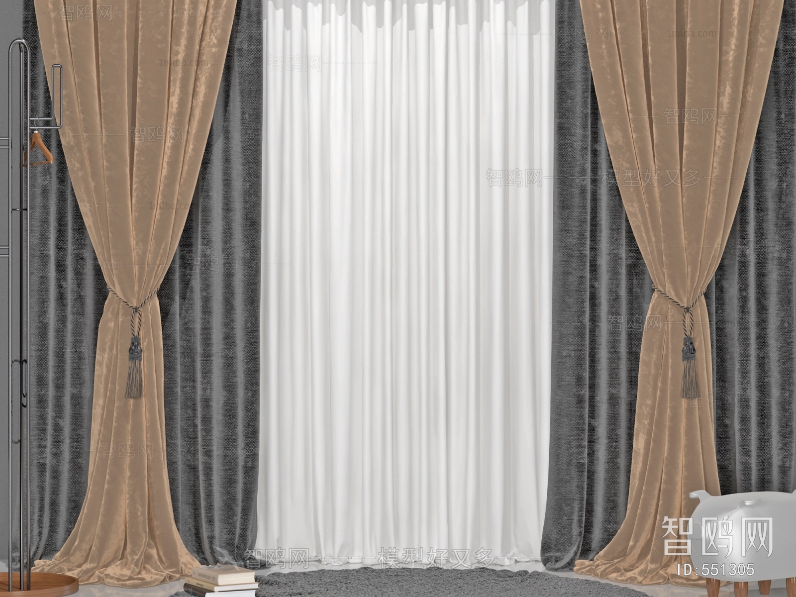 Modern The Curtain