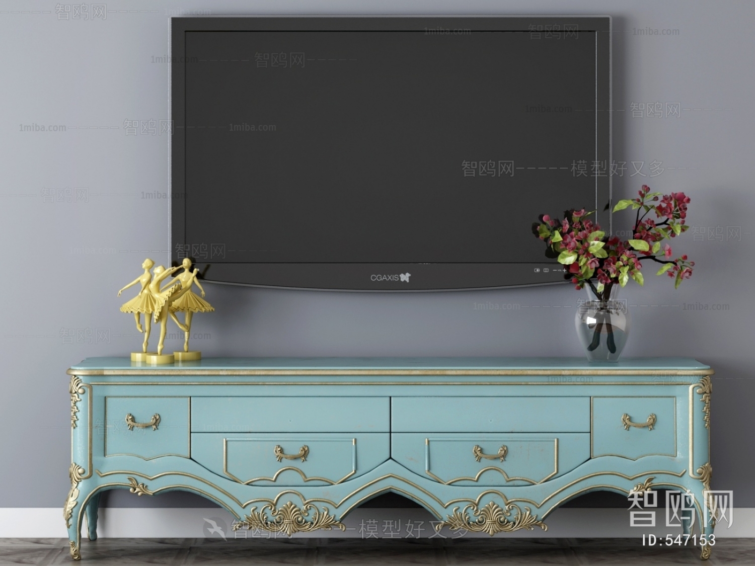American Style TV Cabinet