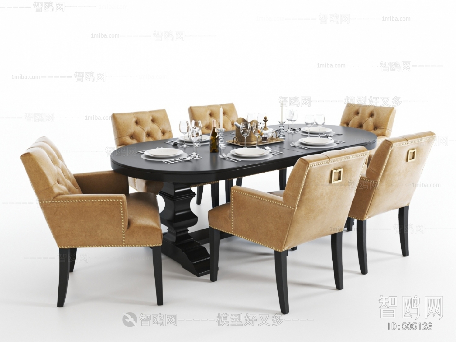 American Style Dining Table And Chairs