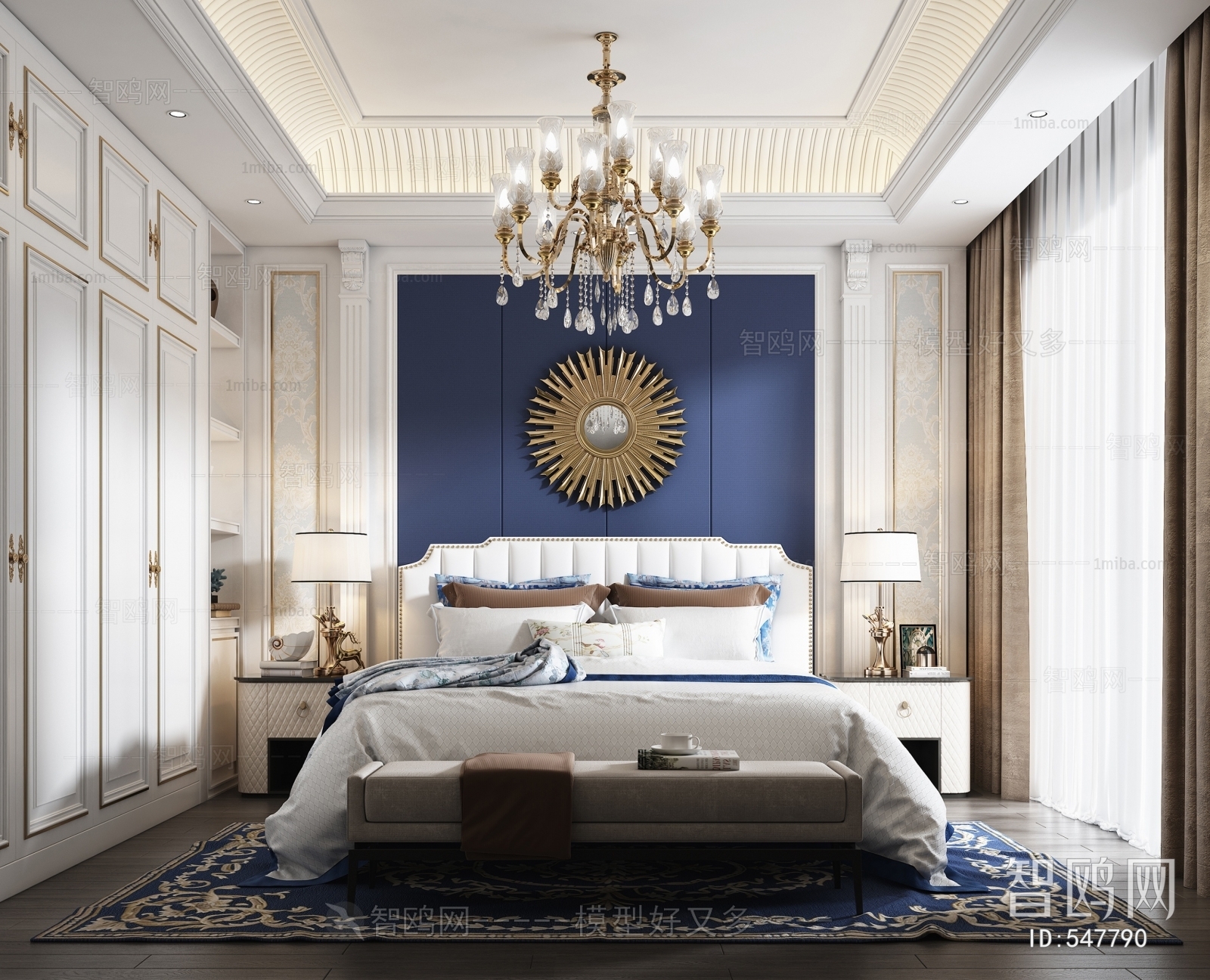 European Style Bedroom