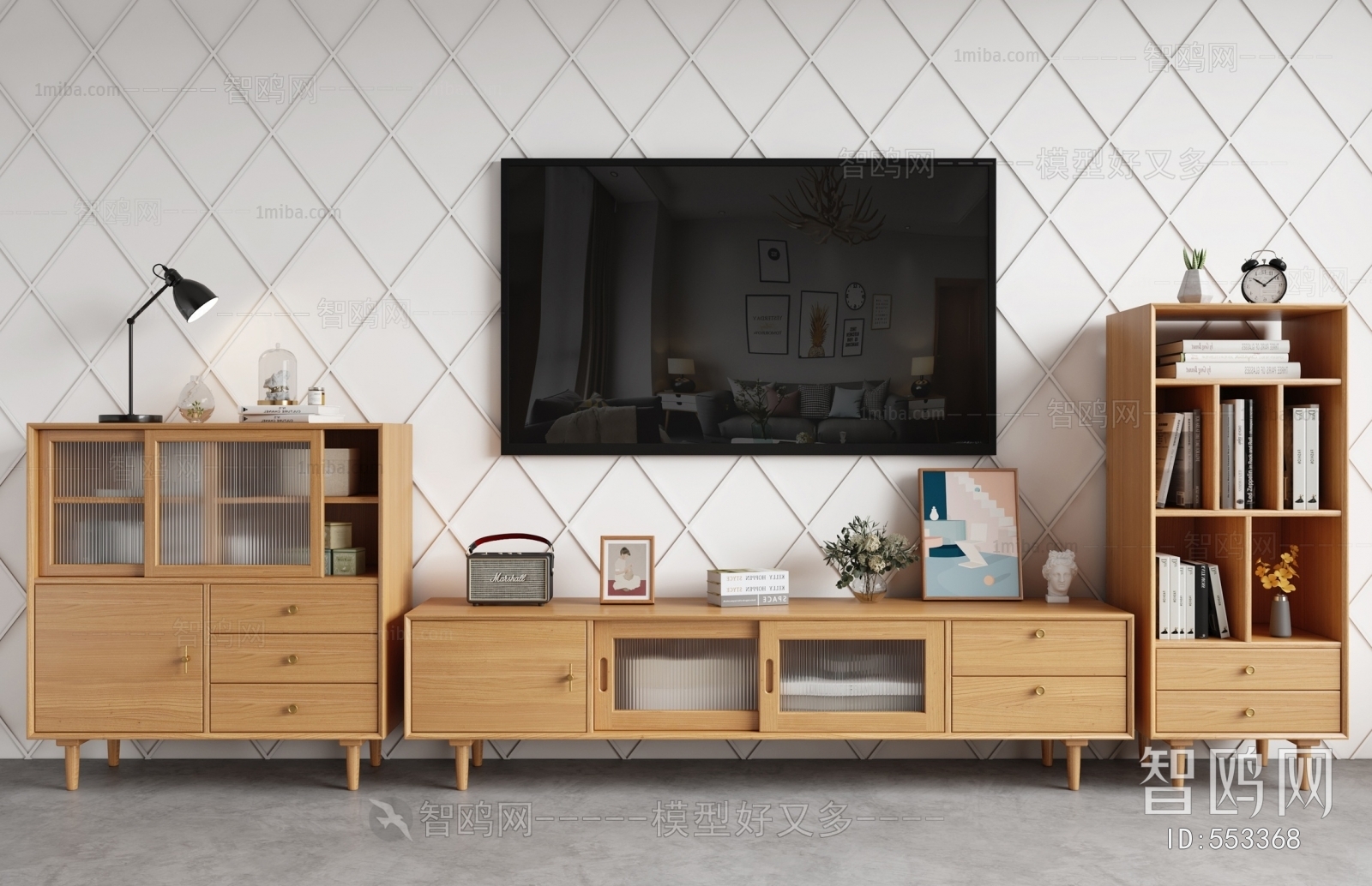 Nordic Style TV Cabinet