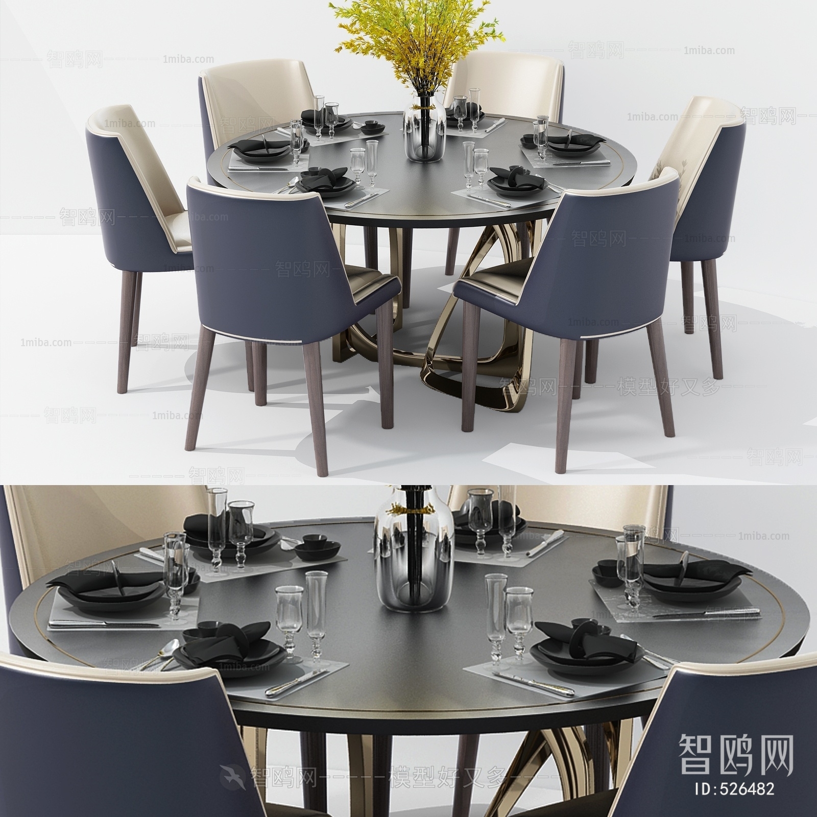 American Style Dining Table And Chairs