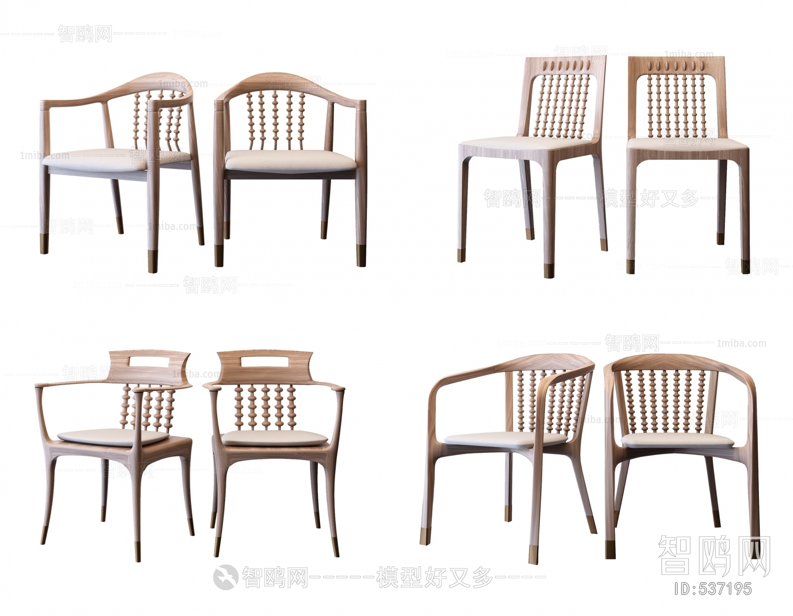 New Chinese Style Single Chair