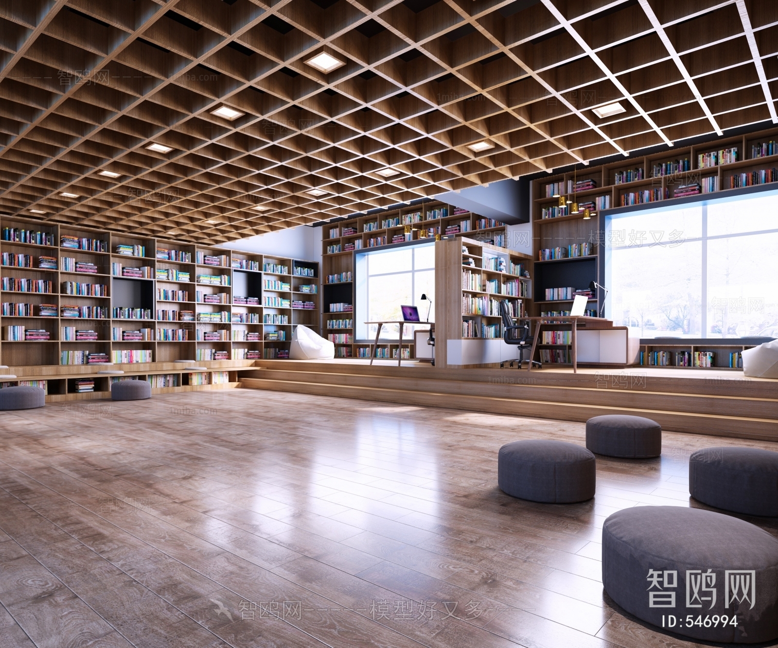 New Chinese Style Bookstore Book Bar