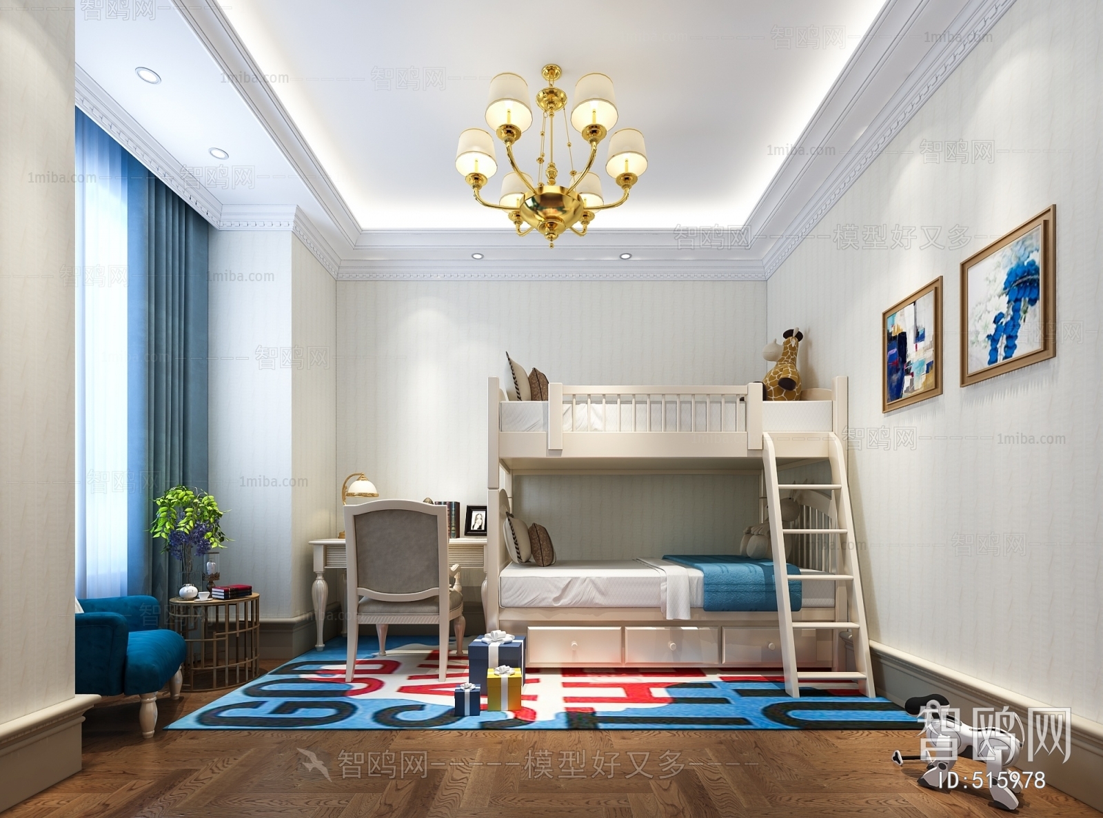 American Style Boy's Room And Son's Room