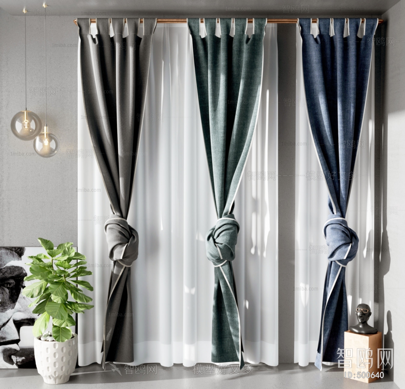 Modern The Curtain