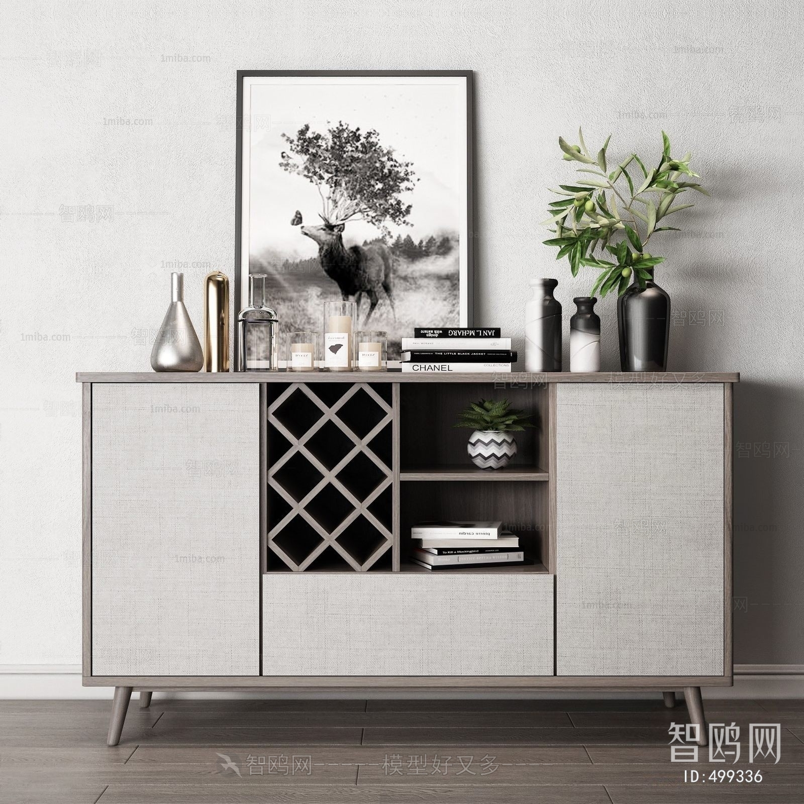 Nordic Style Side Cabinet/Entrance Cabinet