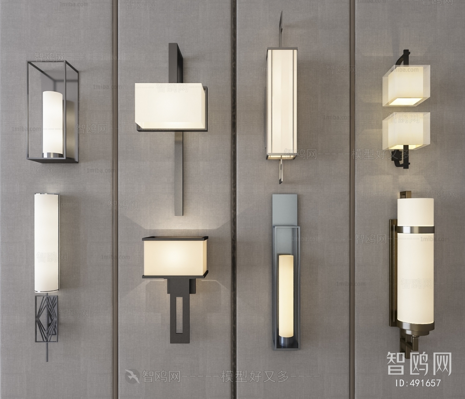 New Chinese Style Wall Lamp