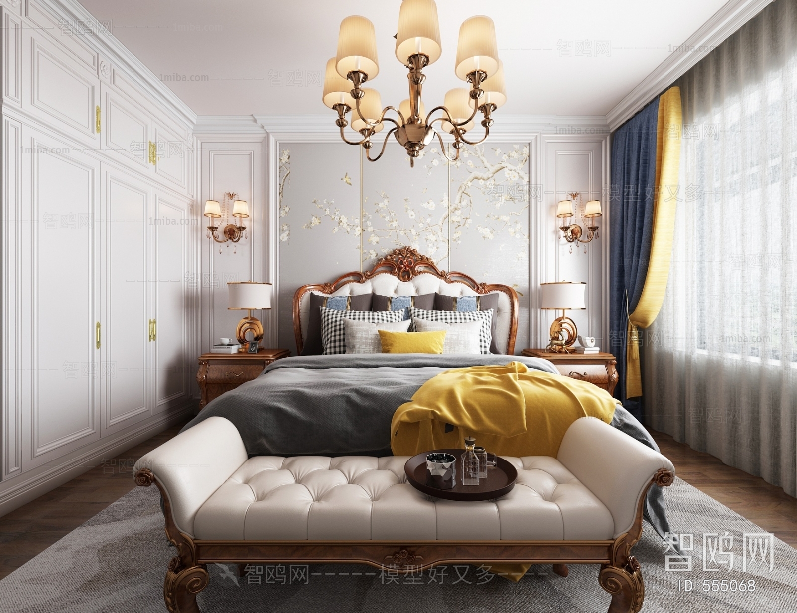 European Style Bedroom