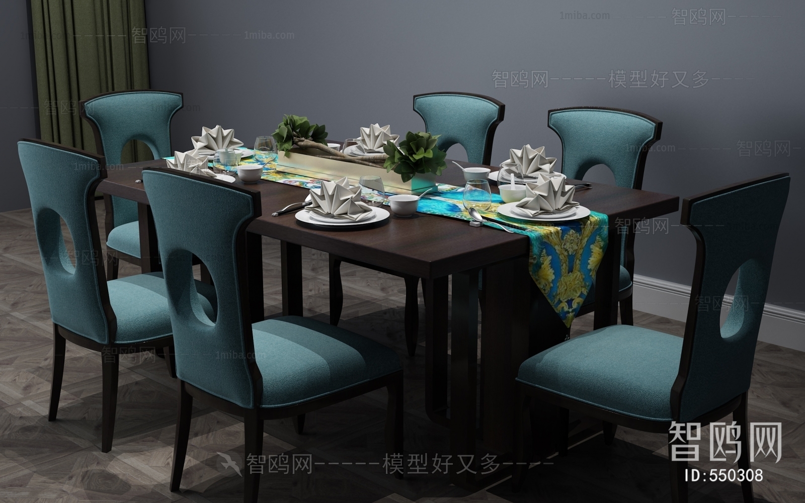 American Style Dining Table And Chairs