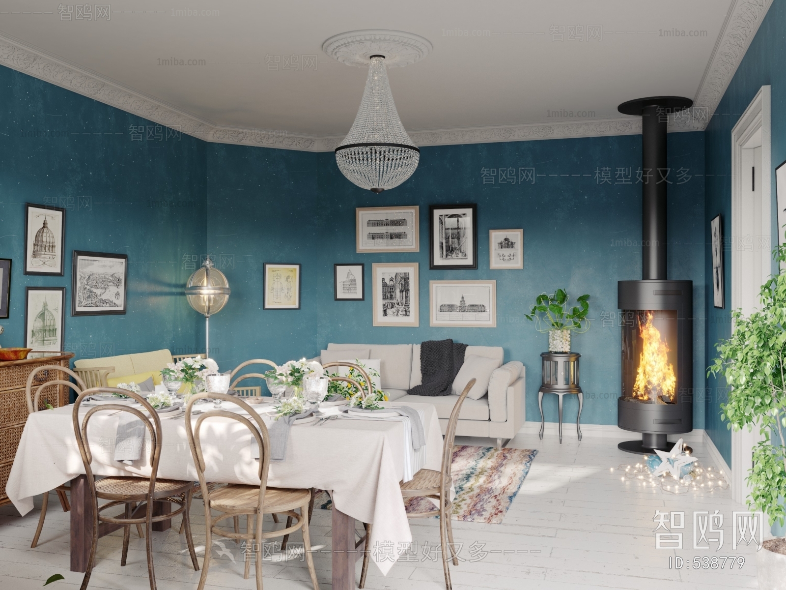 Nordic Style Dining Room