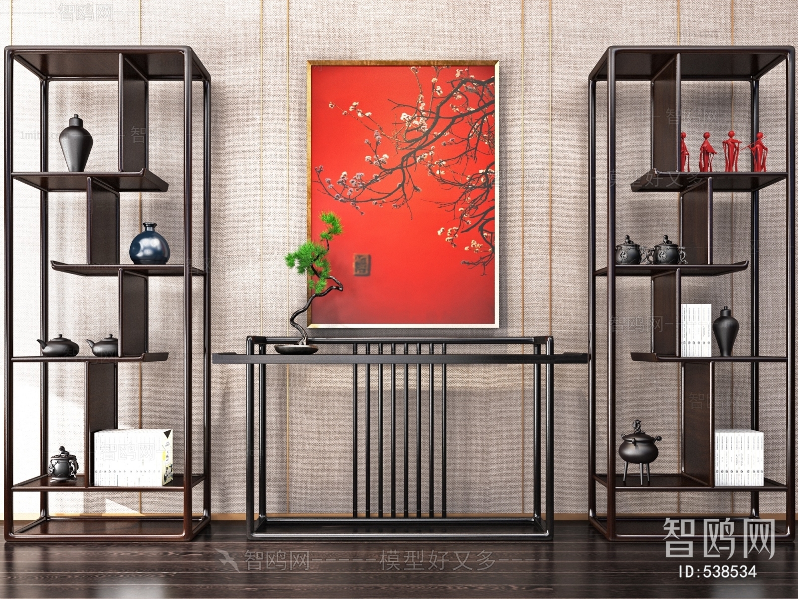 New Chinese Style Antique Rack