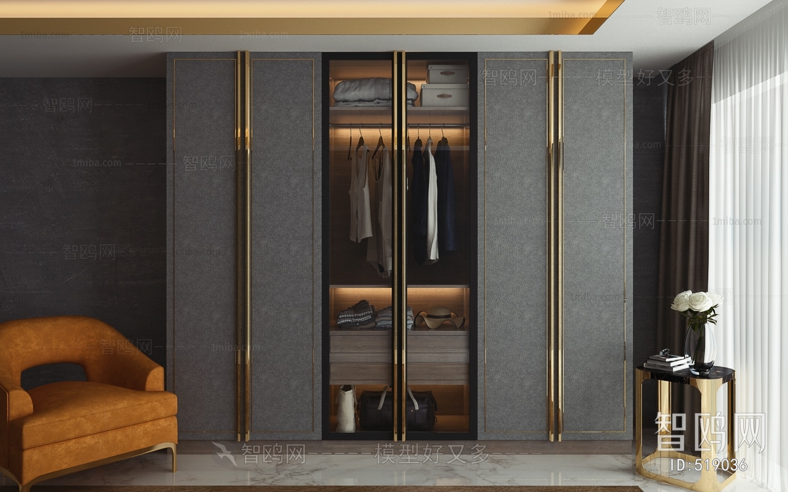 Modern The Wardrobe