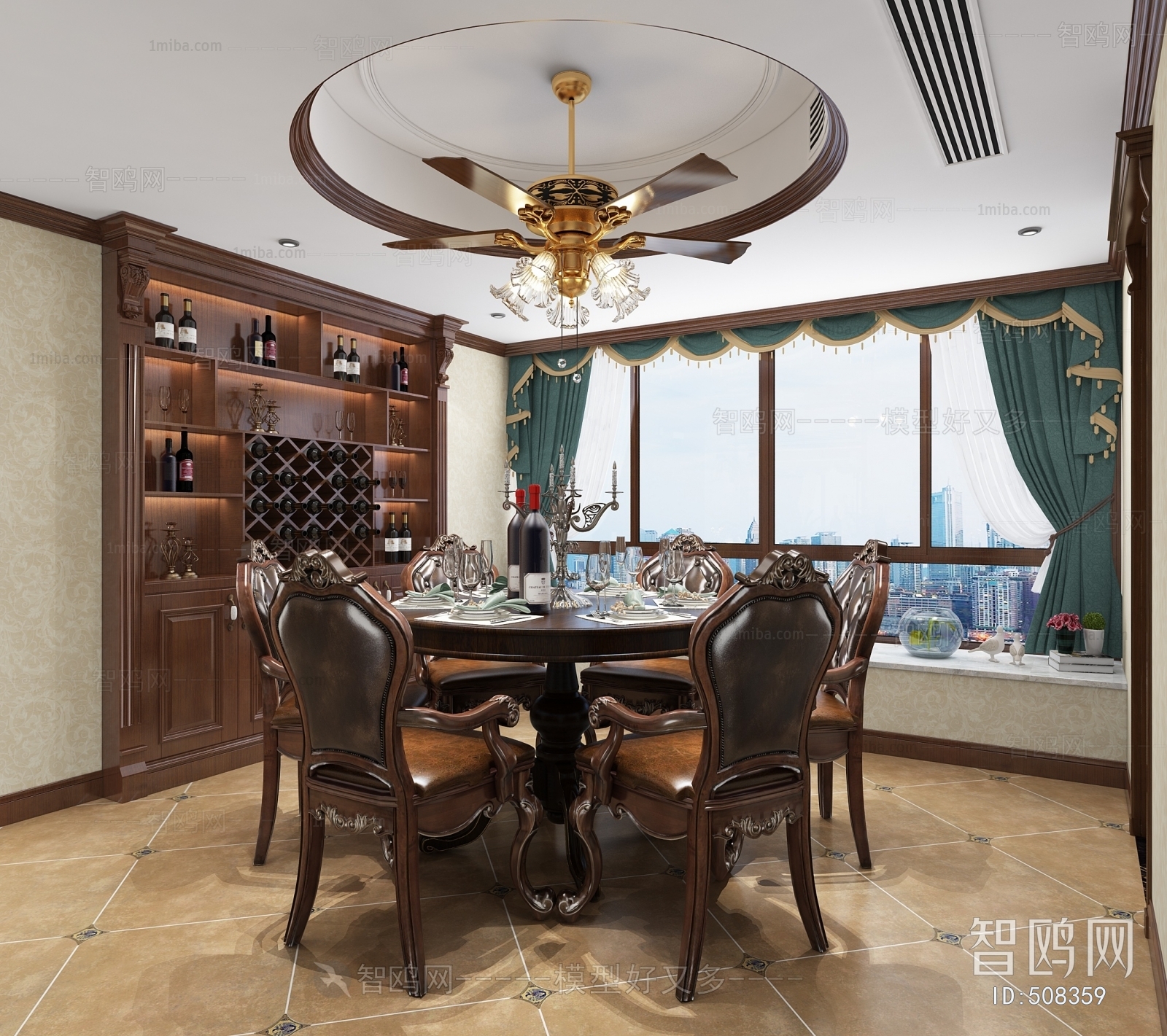 American Style Dining Room