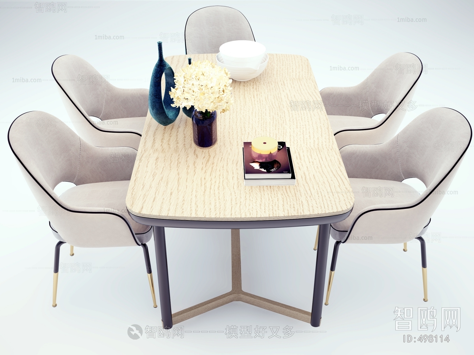 Nordic Style Dining Table And Chairs