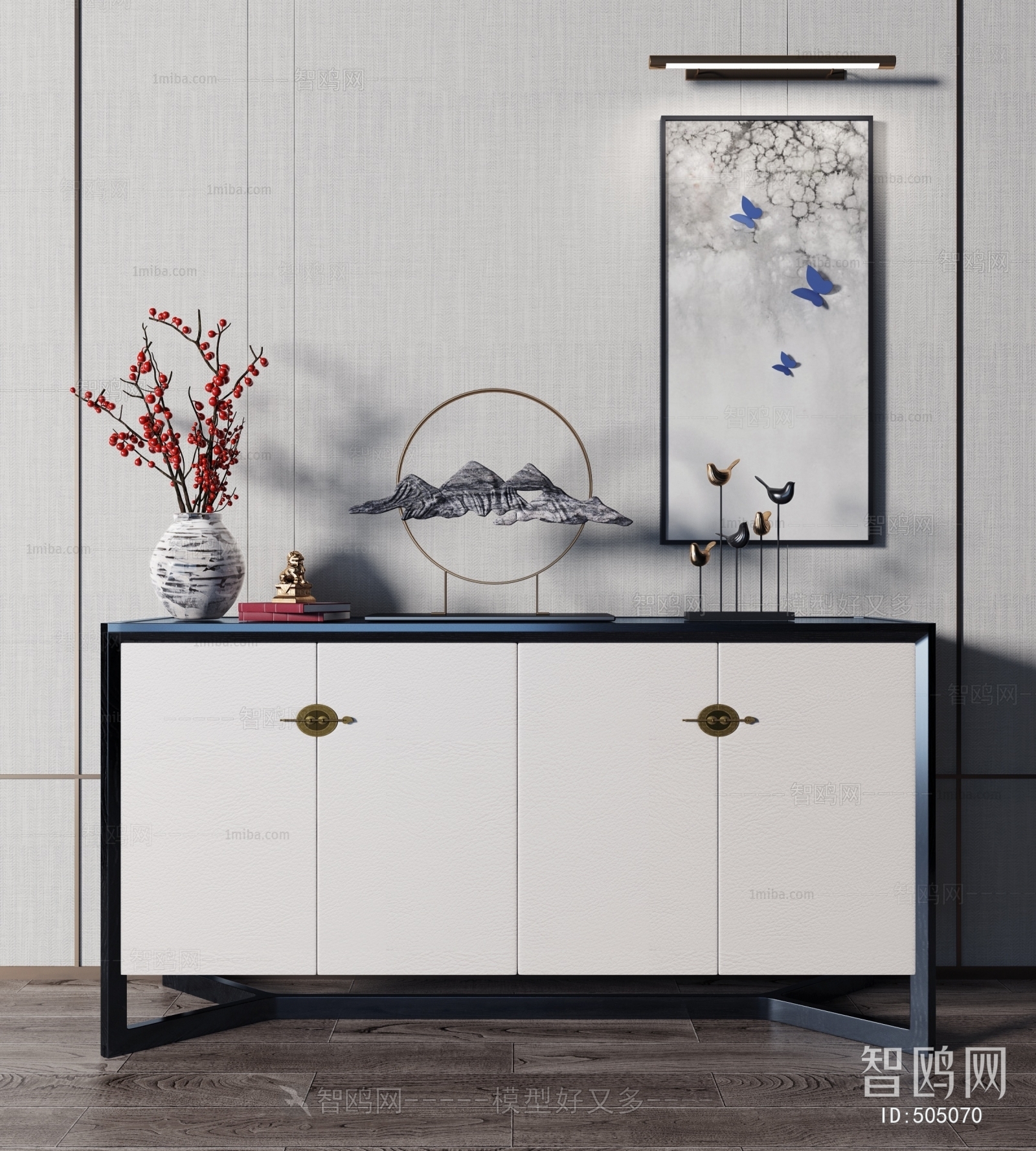 New Chinese Style Side Cabinet/Entrance Cabinet