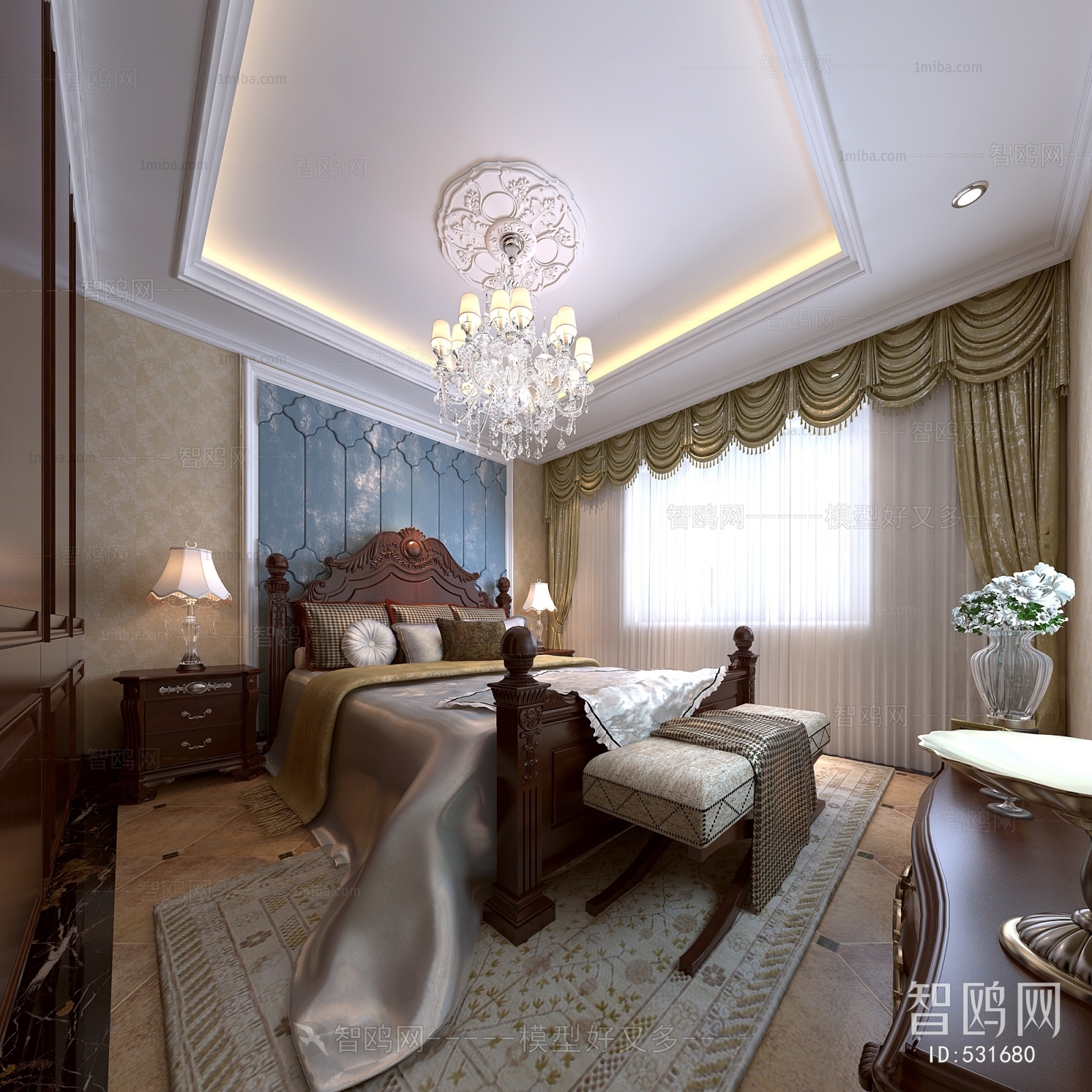 European Style Bedroom