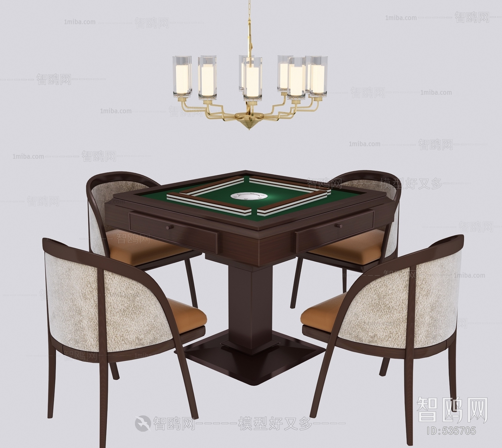 New Chinese Style Mahjong Tables And Chairs