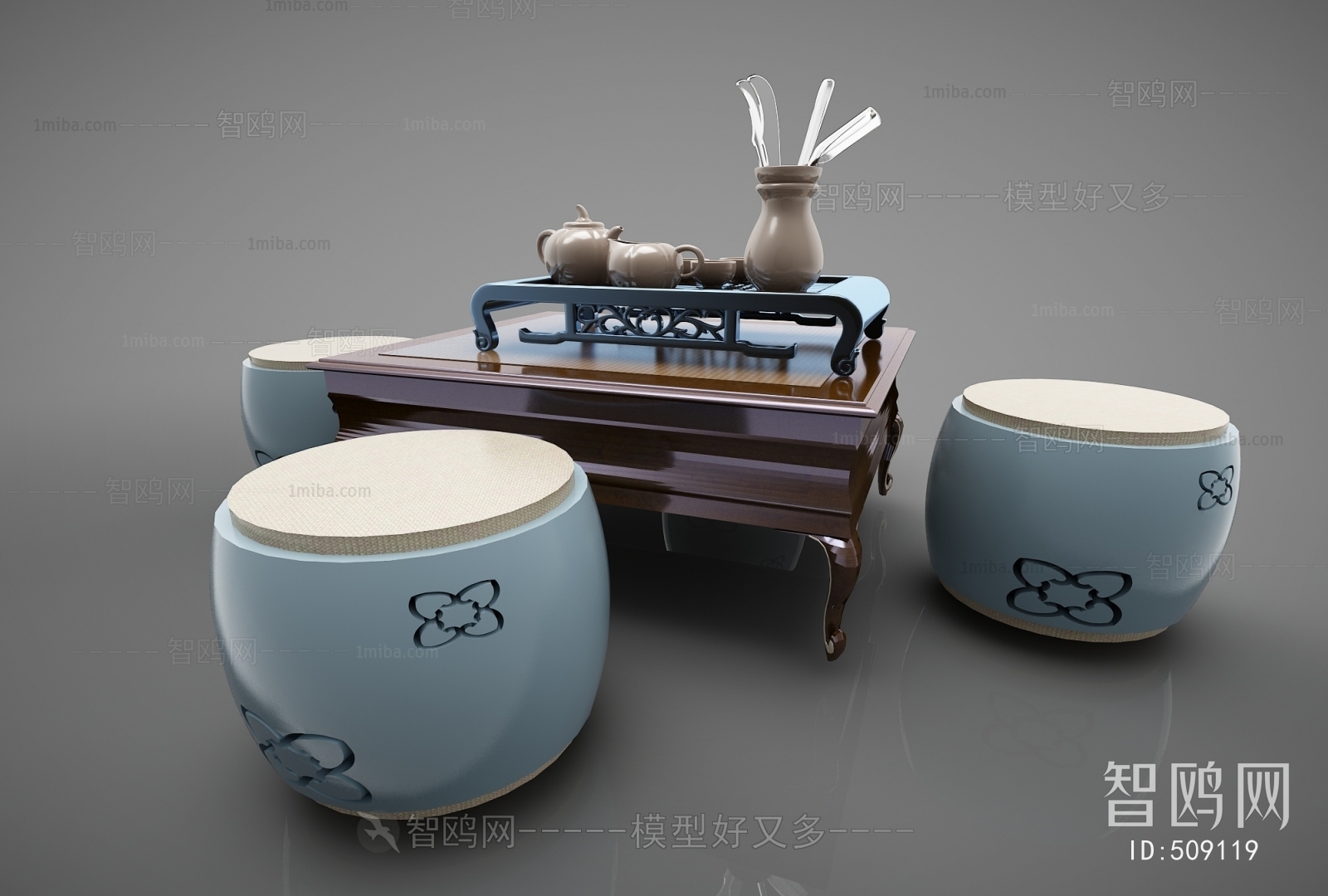 New Chinese Style Leisure Table And Chair